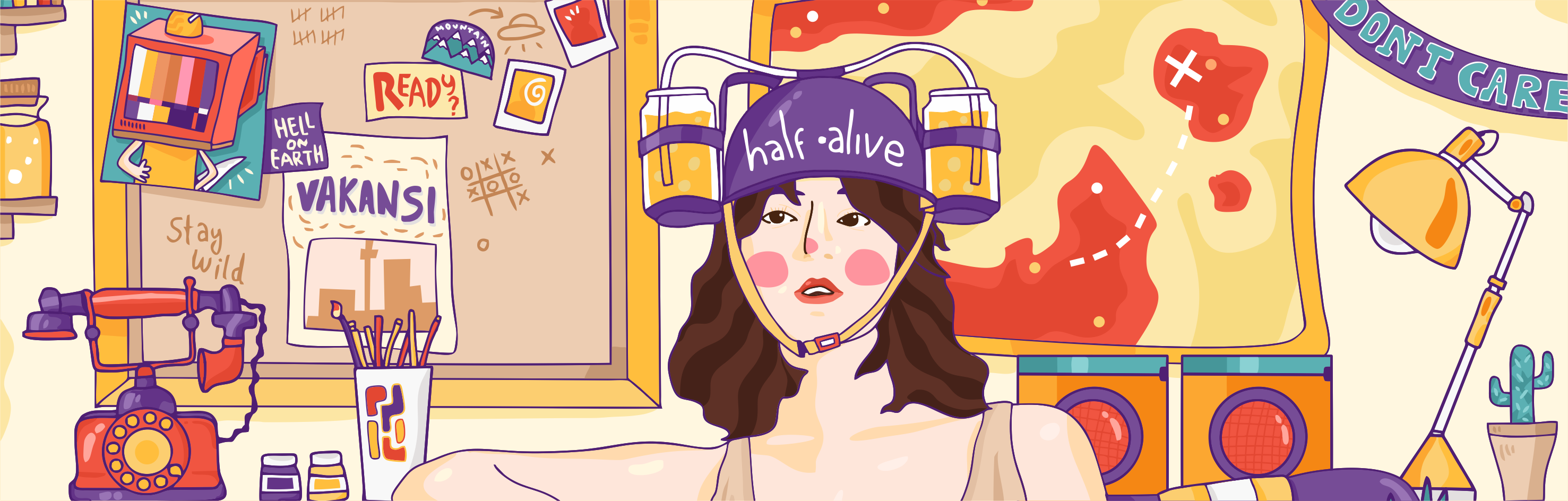 Blueberry Milkshake banner